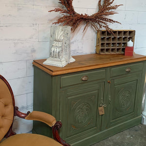 Olive Chalk Furniture Paint